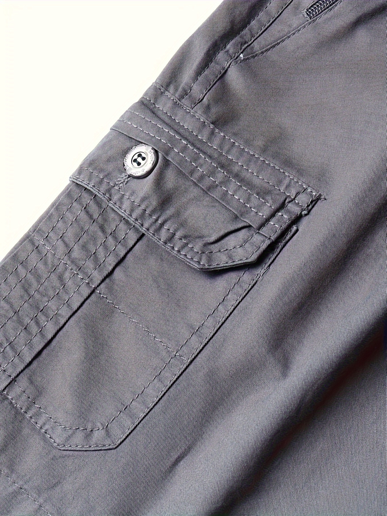 mens regular fit waist cotton cargo shorts with for summer outdoor and work details 30