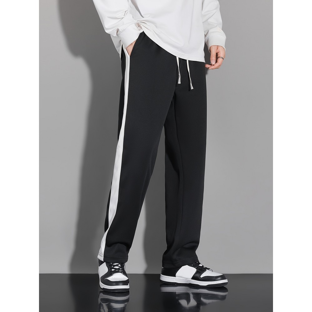 Men's spring, summer and autumn sports and fitness loose and versatile casual pants